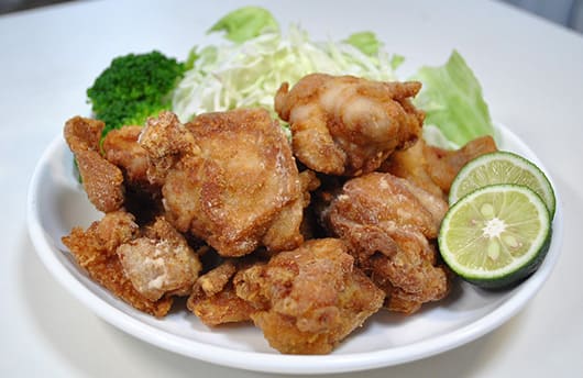 徳島_阿波尾鶏の塩唐揚げ